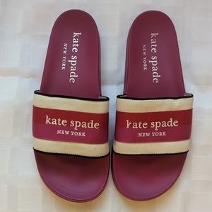 NWOT Kate Spade Buttercup Pink Slide Sandals Size 9